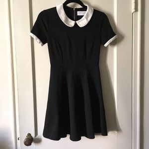 Wednesday Addams Style Skater Dress Gypsy Warrior